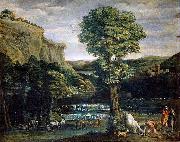 Landscape with Hercules and Achelous, Domenico Zampieri